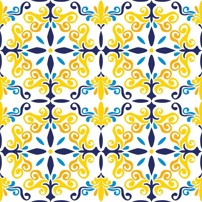 Papier peint autocollant Delft N016062