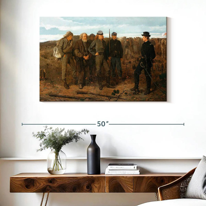 Lelar Prisoners From The Front, 26" H x 39" W
