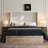 Upholstered Wingback Bed