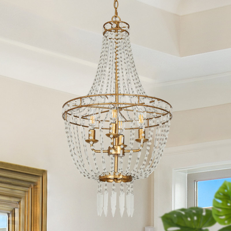 Lustre empire 4 lumières Caimen