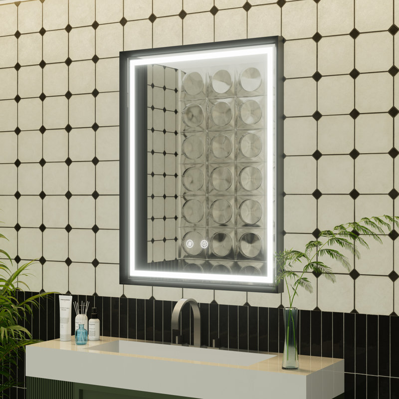 Miroir de salle de bain, 32 po x 24 po