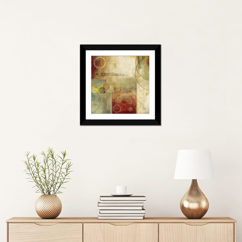 « weighted no », impression sur toile, Papier d'art encadré noir, Blanc, H 16 po x l 16 po x P 1 po
