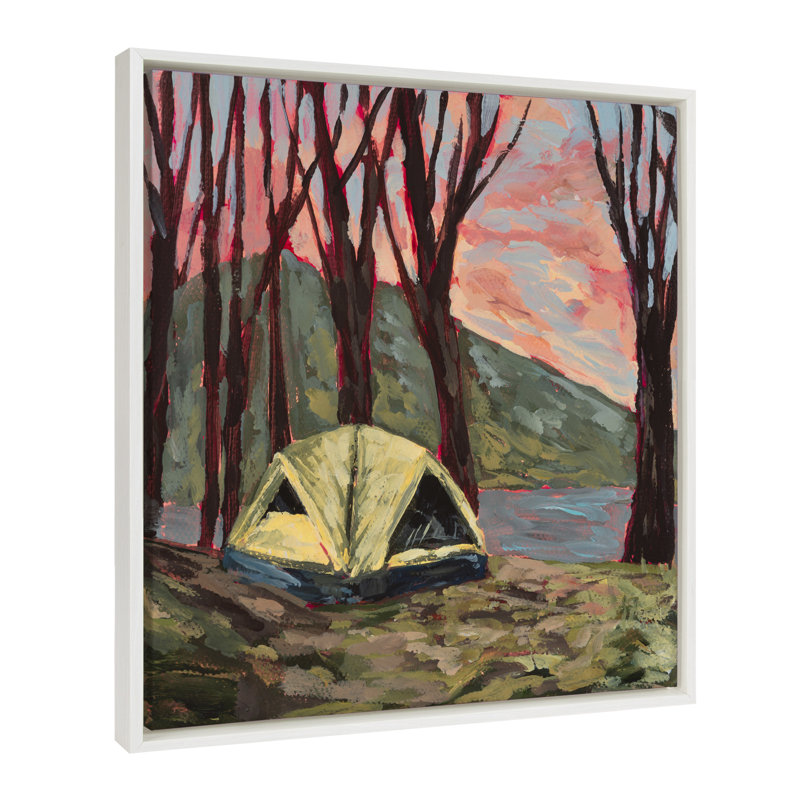 «Tent 2» par Emily Kenney, reproduction d'art sur toile encadrée