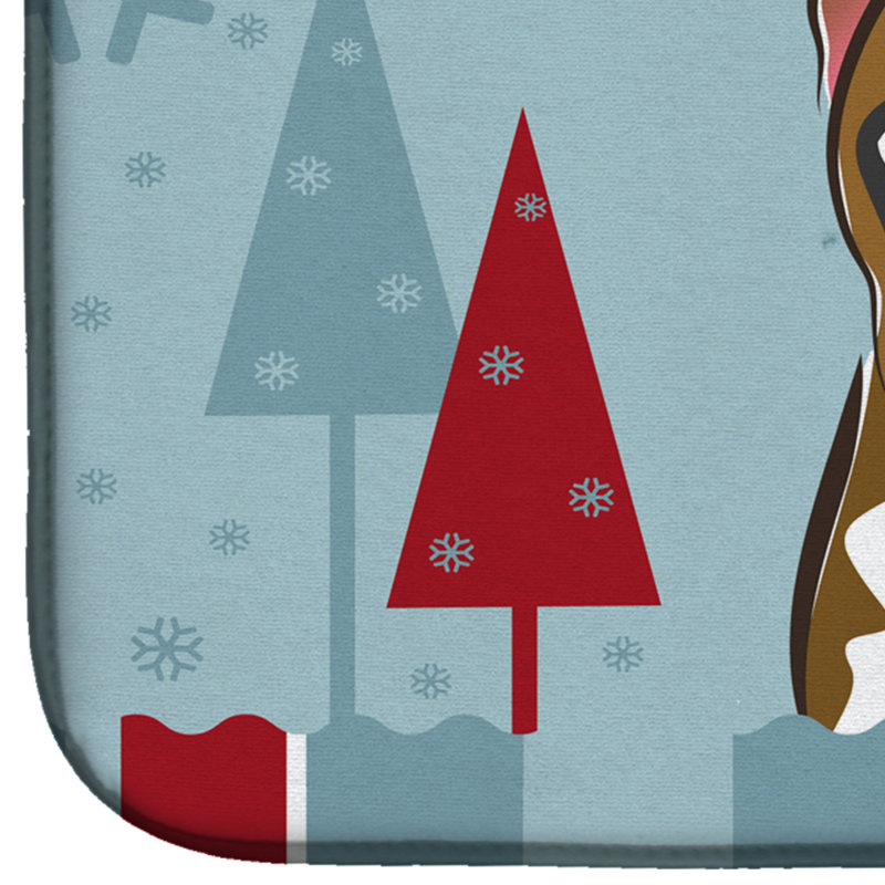 Tapis de séchage boxer de noël winter