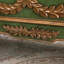 Commode décorative en bois à double tiroir