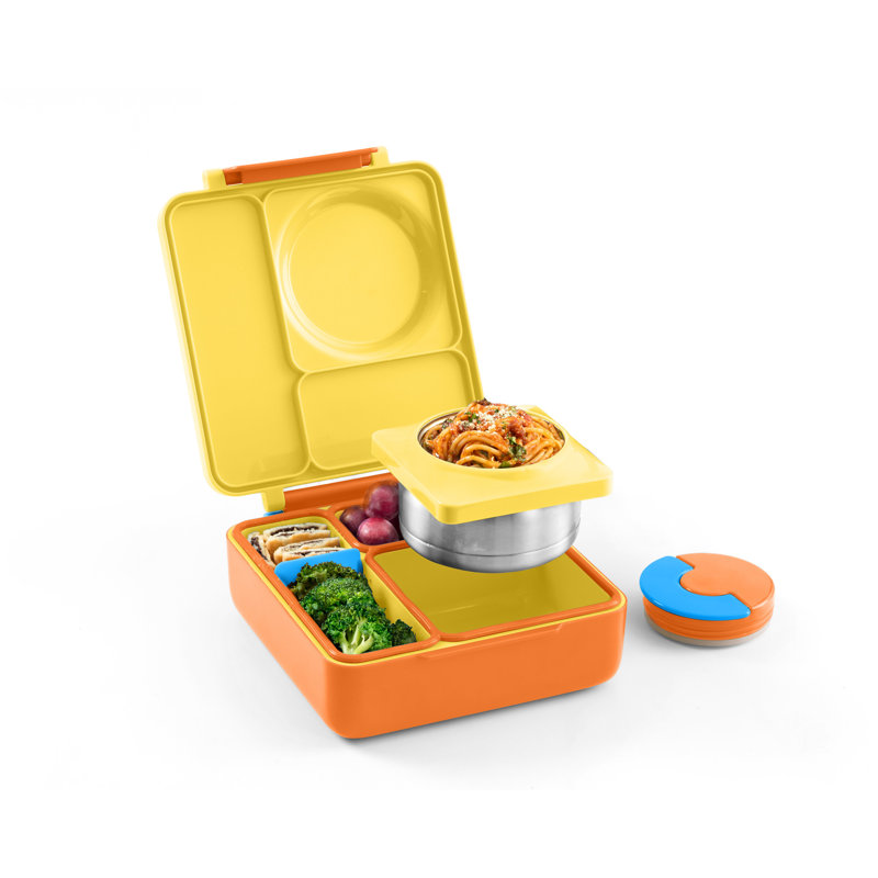 Sunshine Yellow Stainless Steel Insulated Bento Box