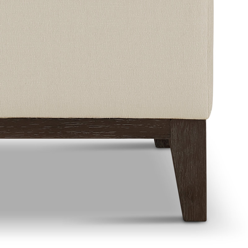 Ensemble de 3 pièces Chesterfield Ericson en tissu résistant aux taches (S / CH / CH),, Ivoire ivoire
