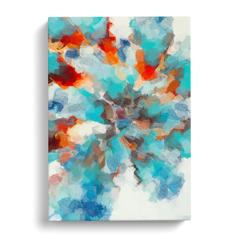 Magnificent Spark Abstract - Wrapped Canvas, 76cm H x 50cm W x 3cm D
