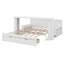 Lit de jour avec bureau amovible, tiroirs de rangement et table d'appoint hydraulique-1419762064-1419762065