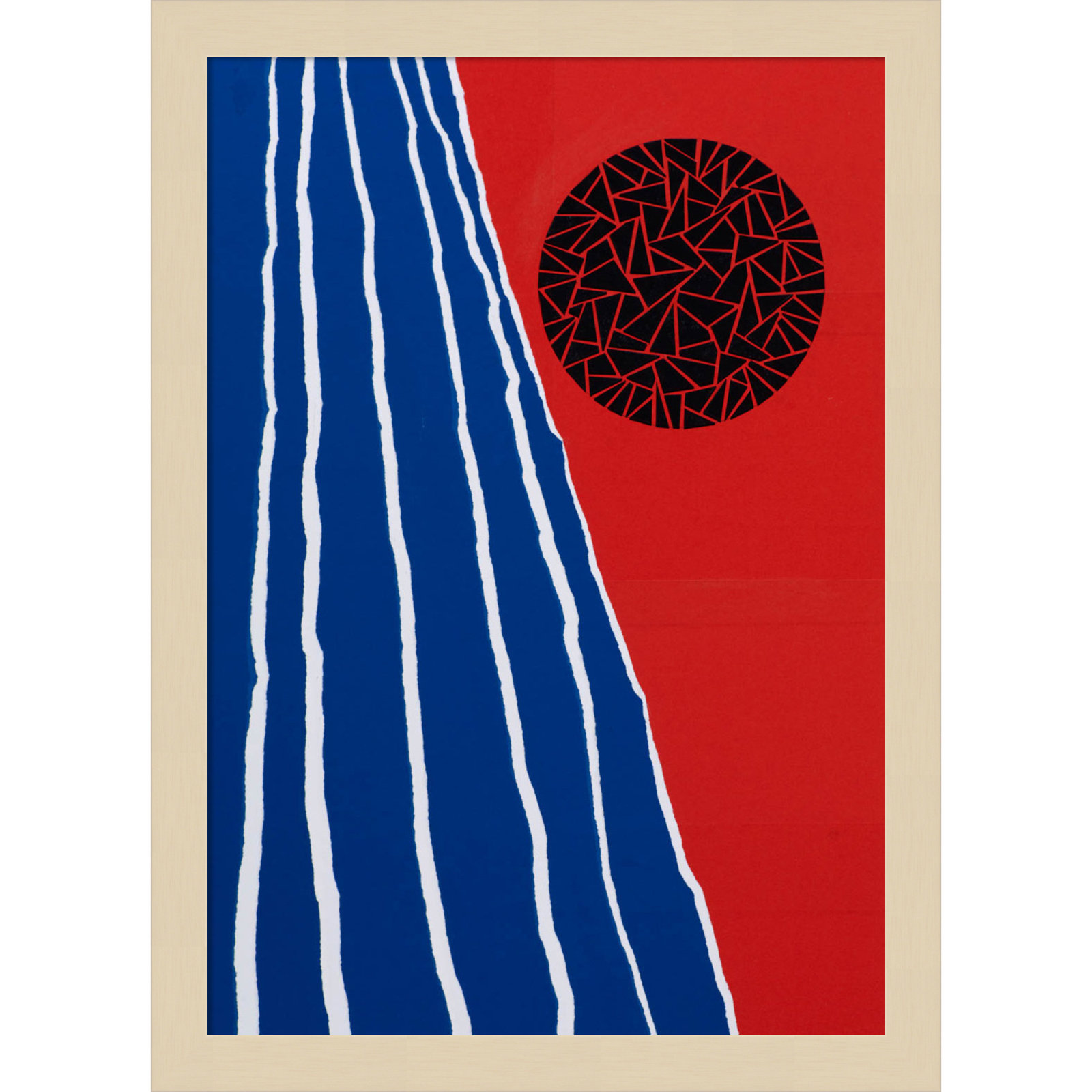 Orbis Factor Print by Alex Dunn, 17" H x 13" W x 1" D, Brown