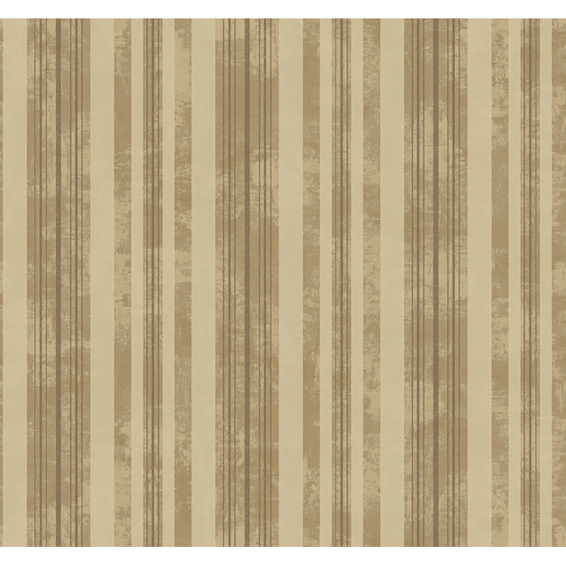  Papier peint rayé taupe cassé Designs, Taupe métallique