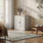 Modular Storage Hinge Cabinet with Door and Adjustable Shelves  (Set of 1), White-1916654669