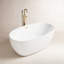 Ember 59'' x 32'' Soaking Acrylic Bathtub-100500624-50499932