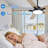 52" Ceiling Fan w/ LED Lights, 3 Color Temprature, Quiet DC Motor 6 Speed w/ Remote Control-782485421-782485419