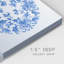 Porcelaine médaillon I sur toile-1016533883