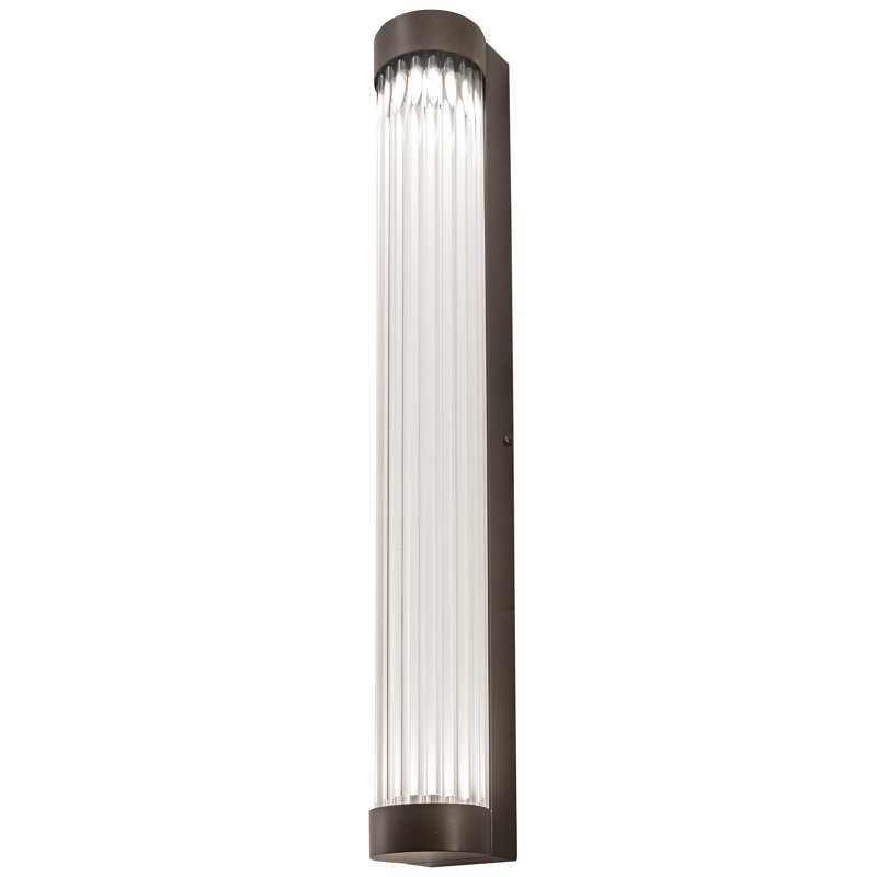 2 - Light LED Flush Mounted Sconce