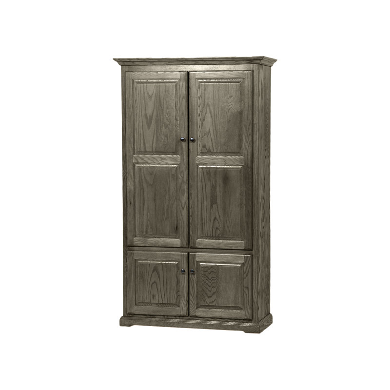 Gilburt 72.5'' Kitchen Pantry, Iron Ore Oak