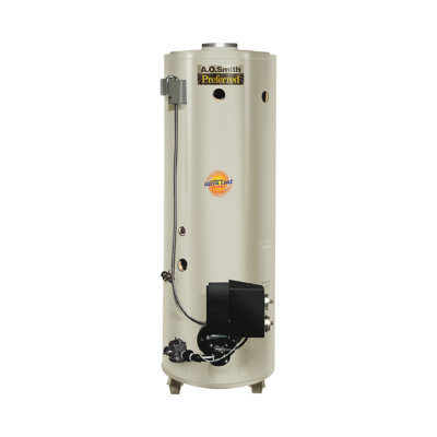 Power-Burner Models Natural Gas Storage Tank Water Heater