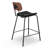 Buda Upholstered Counter Stool with Metal Frame-515288267-515288271-515288256