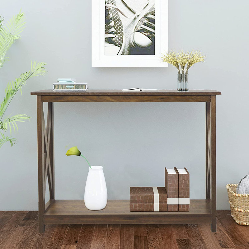 Console 39 po Applecroft, Noyer foncé