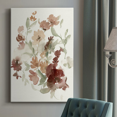 Waning Bouquet I - Wrapped Canvas Print