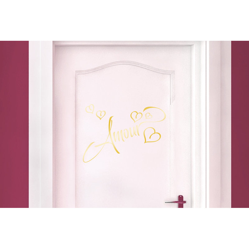 Wall Decal, Shiny Gold