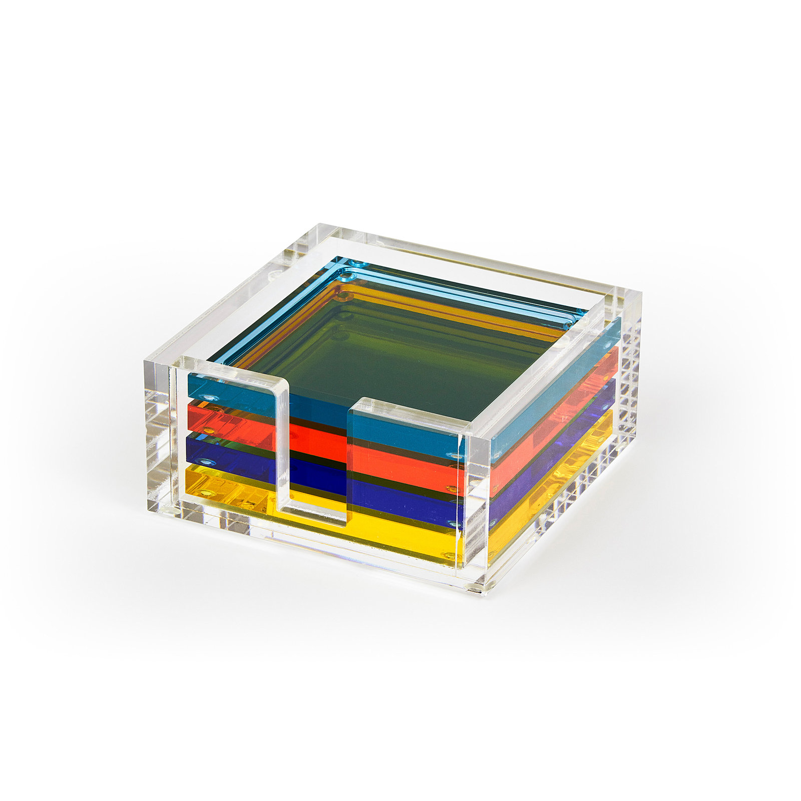 Tizo Lucite Coaster Set