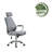 Cleckheaton Linen Executive Chair with Headrest