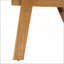 Ensemble de 2 chaises de salle à manger d'extérieur en bois d'acacia durable avec coussins lavables beiges pour le confort du patio et du jardin