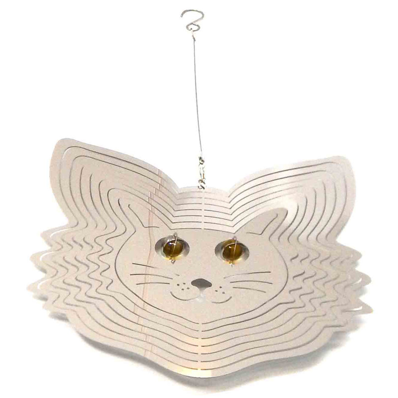Eman Cat Metal Garden Statue