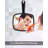 Hand Mirror With Handle, Medium Size, Pack Of 1, Single-Sided Glass Mirror For Shaving, Makeup, And Grooming, Classic  Design-941538642