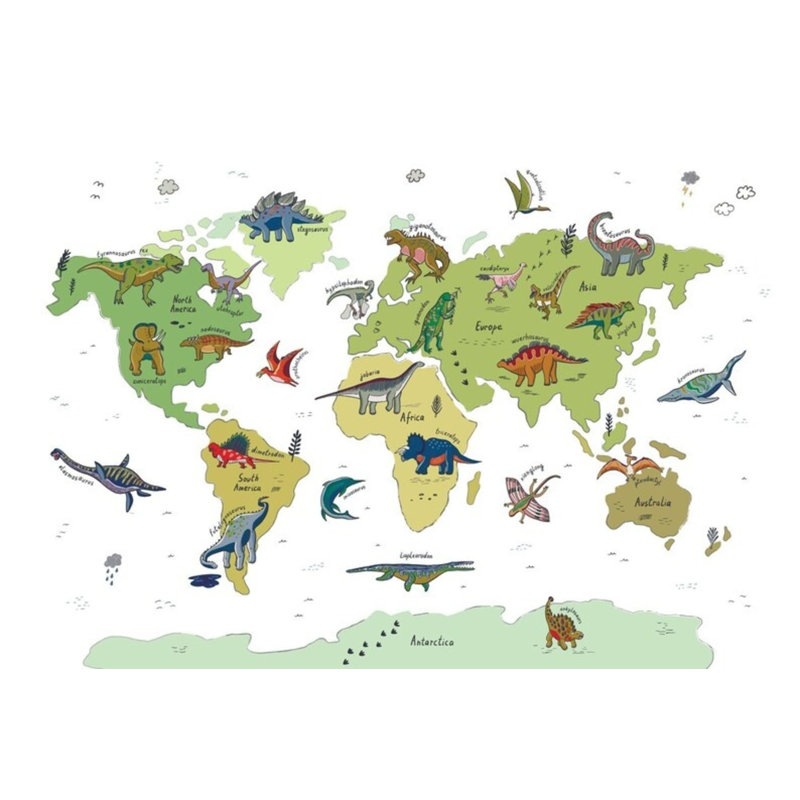Adhésif mural pour chambre d'enfant, L 108 po x l 96 po