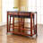 Diamondback Granite Top Kitchen Island Set-373407943-351355884