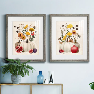 " Fall Botanicals I " 2 - Pieces
