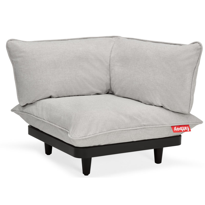 Paletti Outdoor Patio Modular Corner Seat, Olefin Mist