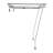 Rear Display Over-The-Washer Storage Shelf to Organize and Store Laundry Room Supplies, Silver-98536100