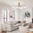 Fairfax Glass Bubble Semi Flush Mount-2125038329-2085047633