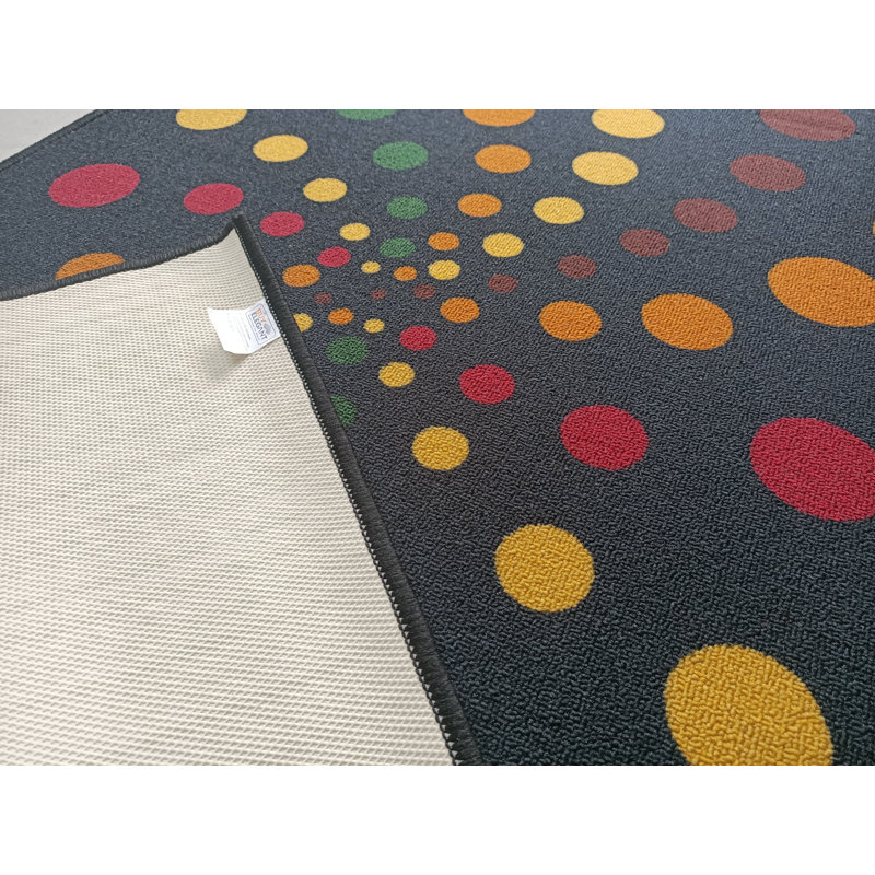 Bastian Polka Dots 80cm X 150cm Area Rug
