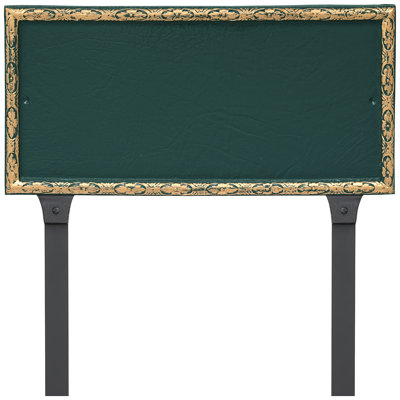 Jefferson 2-Line Lawn Address Sign