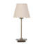 Square Stick Antique Brass Metal Bedside Table Lamp 