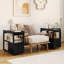 30cm W Manufactured Wood Bedside Table