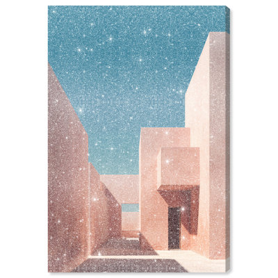 Structured Pink II Print by Oliver Gal