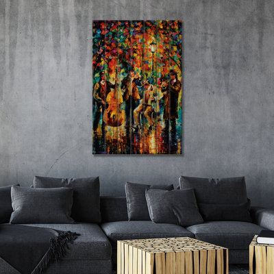 " Glowing Music " by Leonid Afremov