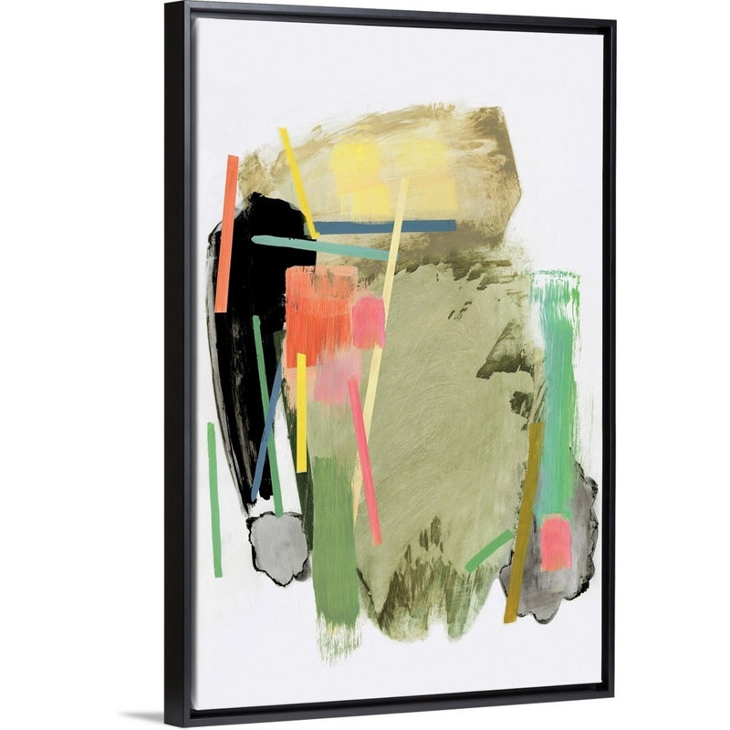 "Placebo I" par PI studio-impression sur toile, H 50 po x l 34 po x P 1,75 po, Toile avec cadre noir