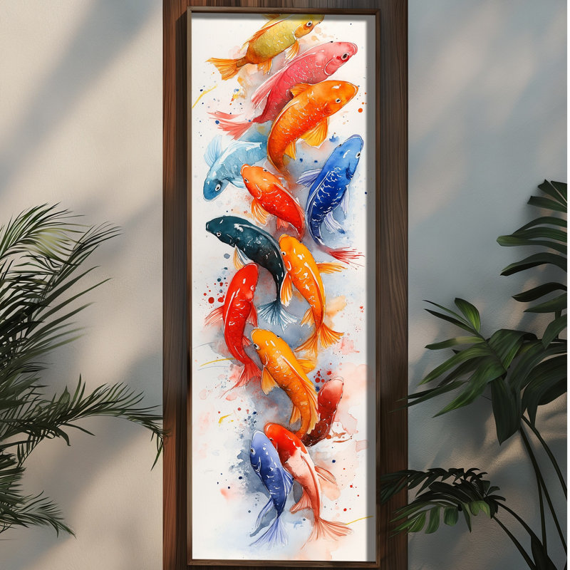 Élégante peinture décorative en panneau de fibres à densité moyenne, 15,7 x 47,2 x 0,1 pouces | 100% panneau de fibres à densité moyenne avec épaisseur de 3 mm, cadre 100% bois de pin | Œuvre d'art imprimé UV pour la décoration intérieure, le salon, le bureau, l'esthétique moderne