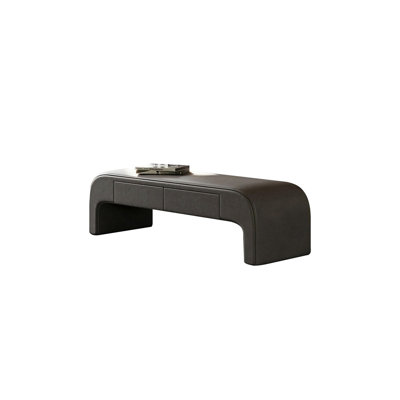 Haughbrook Faux Leather Upholstered Storage Bench