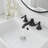 2-handle Bathroom Faucet with Drain Assembly-90616807