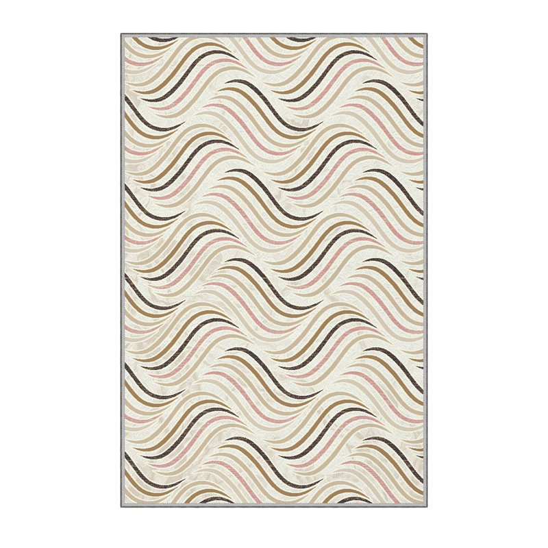 Stylish Hall Carpet (39.4 x 78.7 inches), 1% Polyester, .3 in Pile Height | Antibacterial, Non-Slip Underside, Machine Washable | 3D Digital Printed Design, Durable & Soft for Home Décor