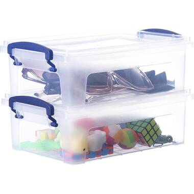 JTJ Sourcing Things Stackable Storage Container Plastic Craft Case