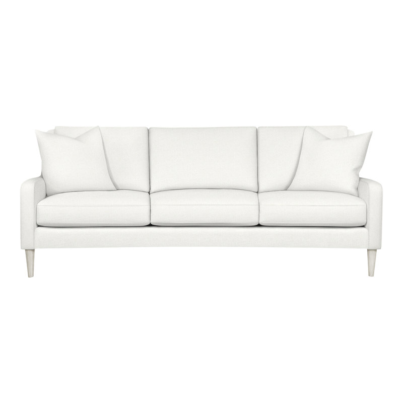 Canapé à accoudoirs carrés 86,5 po Ease, Wrenn, Mélange de polyester peau de mouton Kempsey
